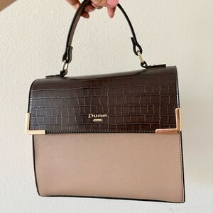 Dune London Tan & Brown Bag Purse